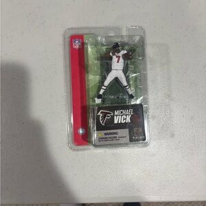 Michael Vick Action Figure - White and Black